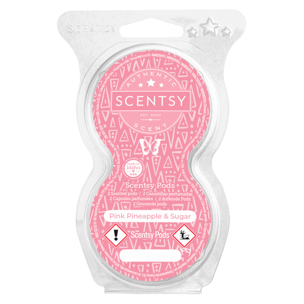 Pink Pineapple & Sugar Scentsy Pod Twin Pack