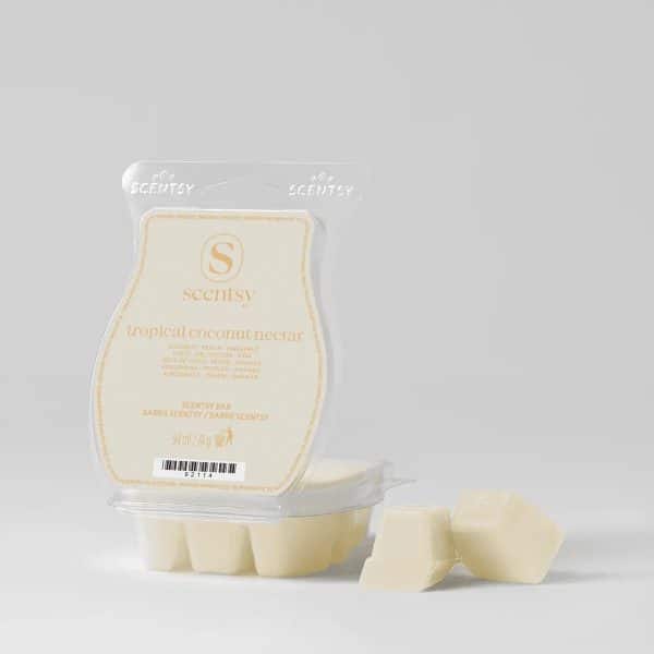 Tropical Coconut Nectar Scentsy Wax Bar Melt