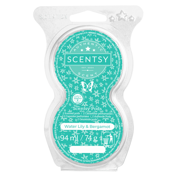 Water Lily & Bergamot Scentsy Pod Twin Pack