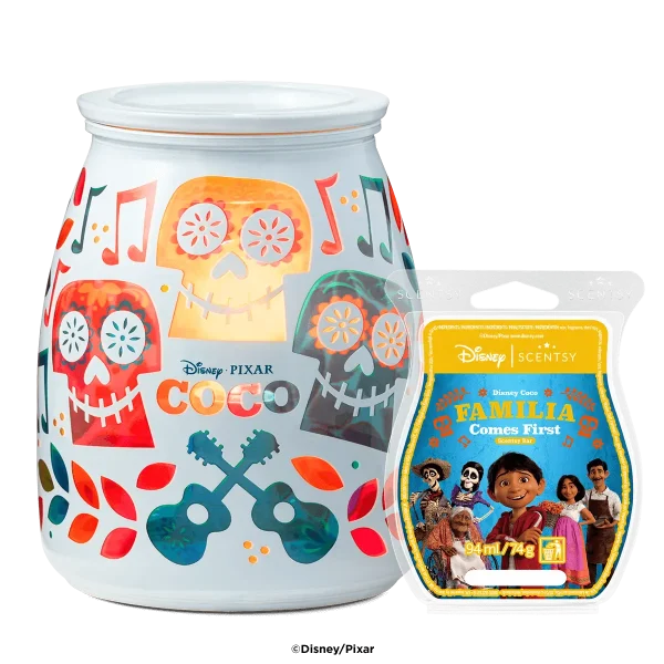 Disney Coco Scentsy Warmer & Wax Bundle