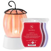 Petite Pumpkin Mini Warmer with Tabletop Base with 3 FREE Scentsy Bars