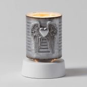 Angel Wings Scentsy Mini Warmer with Tabletop Base