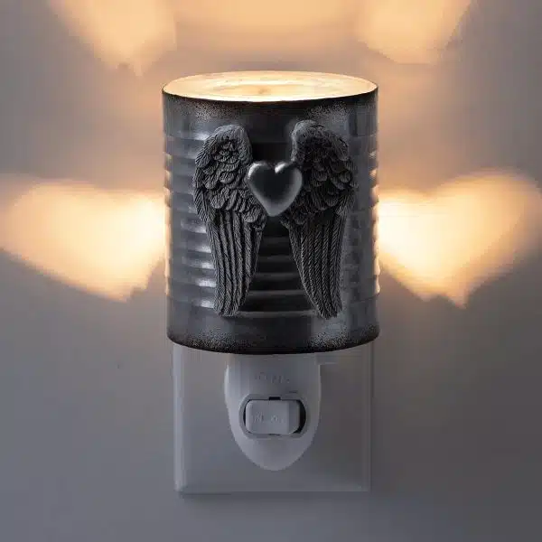 Angel Wings Scentsy Plugin Mini Warmer Dark Setting Angel Wings Scentsy Plugin Mini Warmer Dark Setting
