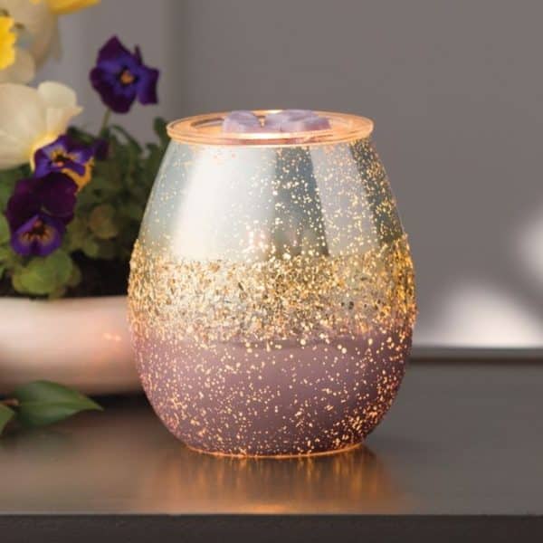 Blushing Gold Scentsy Warmer Styled 2025 Blushing Gold Scentsy Warmer