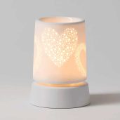 Heart to Heart Scentsy Mini Warmer with Tabletop Base