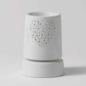 Heart to Heart Scentsy Mini Warmer with Tabletop Base Switched Off