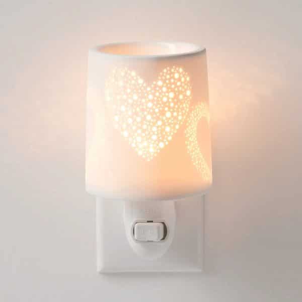 Heart to Heart Scentsy Plugin Mini Warmer