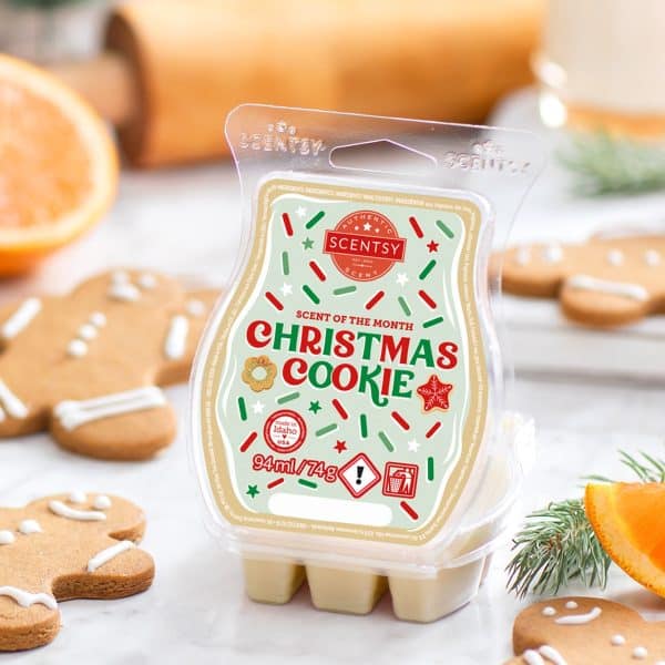 Christmas Cookie Scentsy Bar Styled