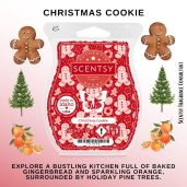 Christmas Cookie Scentsy Wax Bar Melts
