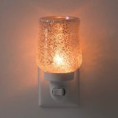 Glittered in Pink Scentsy Plugin Mini Warmer Dark Setting