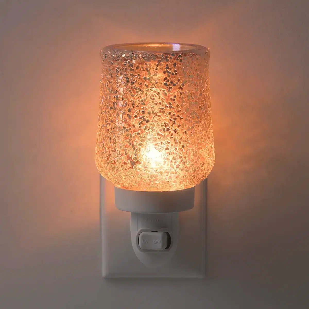 Glittered in Pink Scentsy Plugin Mini Warmer Dark Setting Glittered in Pink Scentsy Plugin Mini Warmer Dark Setting