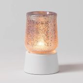 Glittered in Pink Scentsy Warmer with Tabletop Base