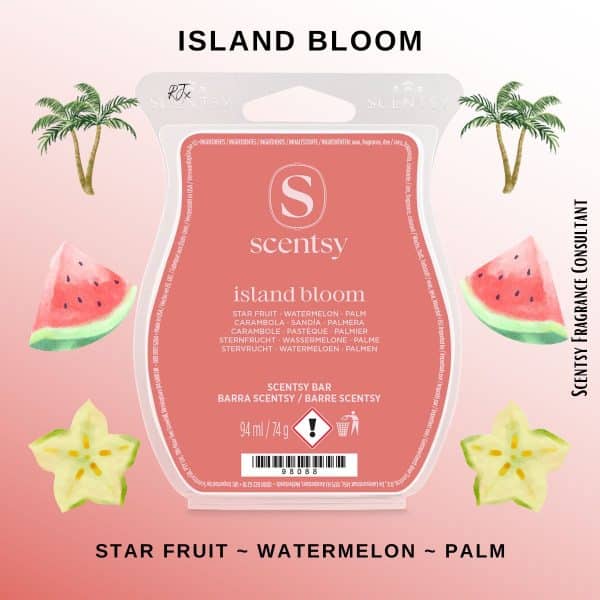 Island Bloom Scentsy Wax Bar Island Bloom Scentsy Wax Bar