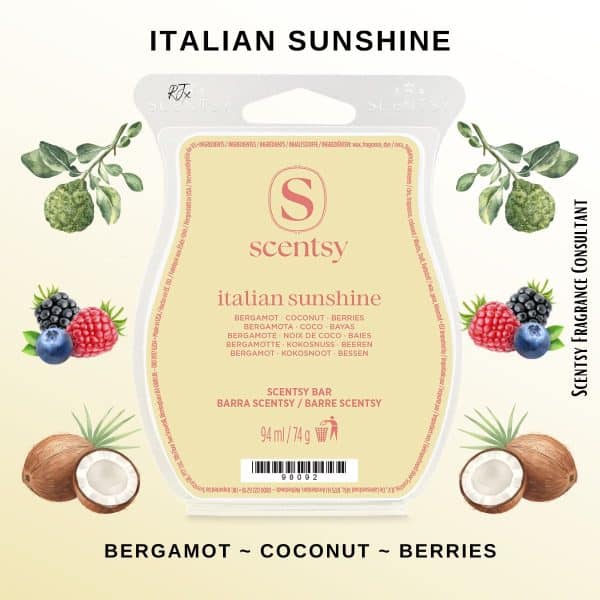 Italian Sunshine Scentsy Wax Bar Italian Sunshine Scentsy Wax Bar