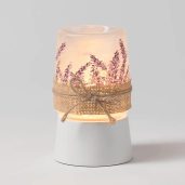Lavender Field Scentsy Warmer with Tabletop Base