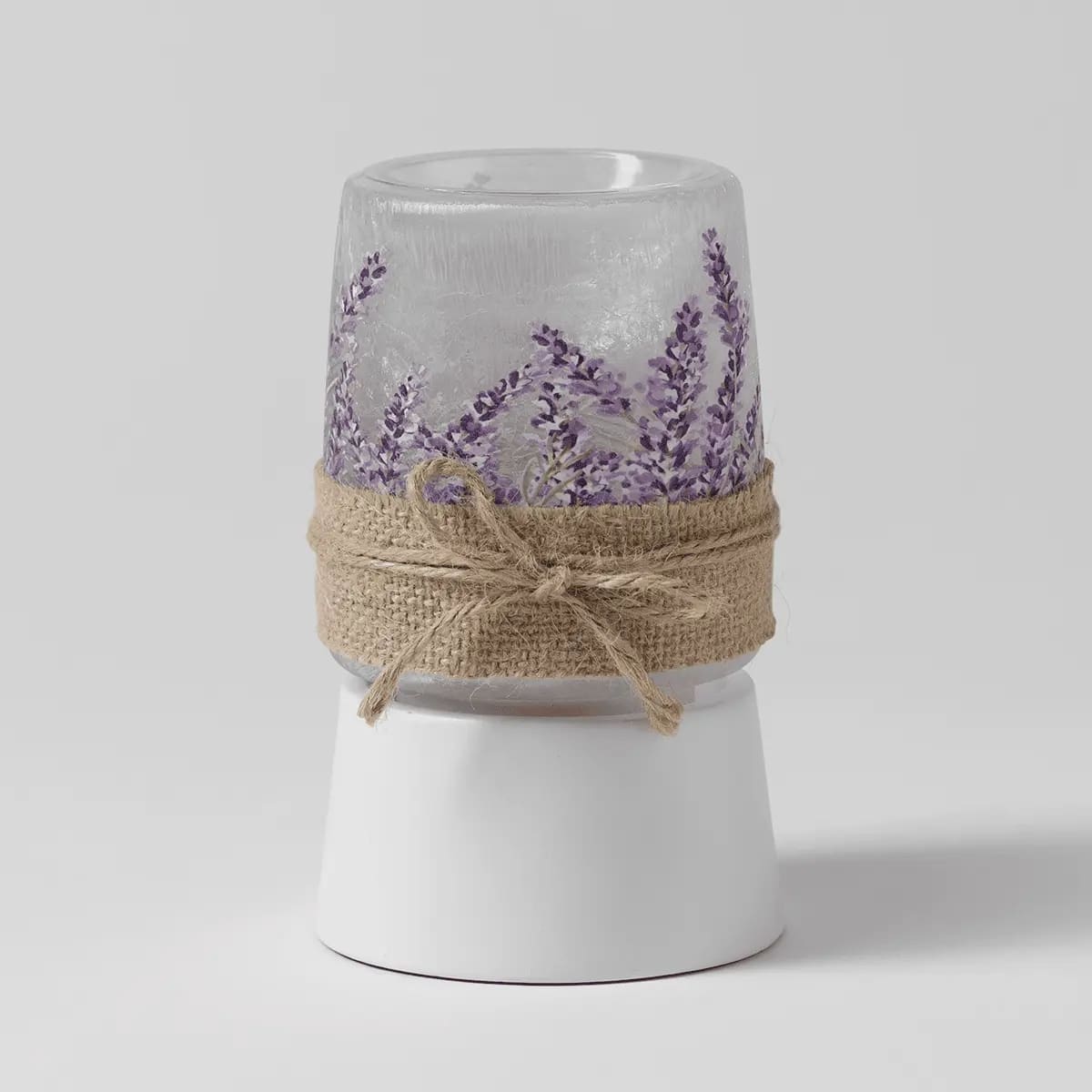 Lavender Field Scentsy Warmer with Tabletop Base Switched Off Lavender Field Scentsy Warmer with Tabletop Base Switched Off