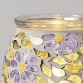 Periwinkle Petals Scentsy Warmer Close Up