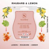 Rhubarb & Lemon Scentsy Wax Bar