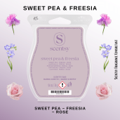 Sweet Pea & Freesia Scentsy Wax Bar