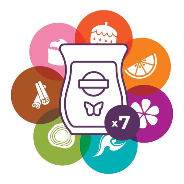 One Big Scented Family Scentsy 7-Bar Bundle