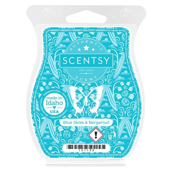 Blue Skies & Bergamot Scentsy Bar