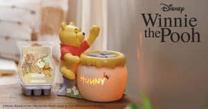 Scentsy Disney Winnie The Pooh Warmer & Wax Collection