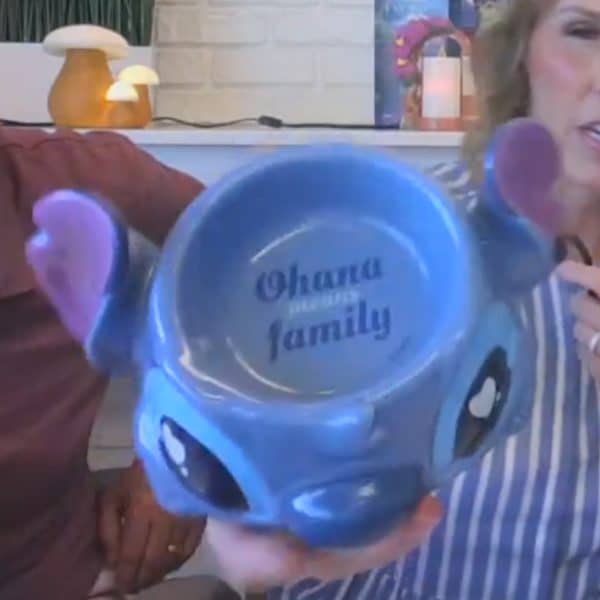 Stitch Scentsy Warmer Top View - Warm Fuzzies Scentsy Collection