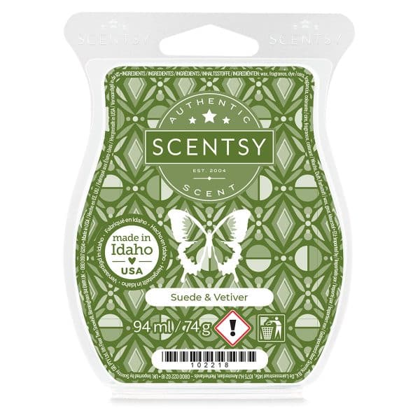 Suede & Vetiver Scentsy Bar