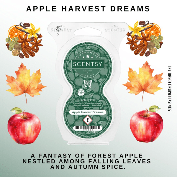 Apple Harvest Dreams Scentsy Fragrance Pods