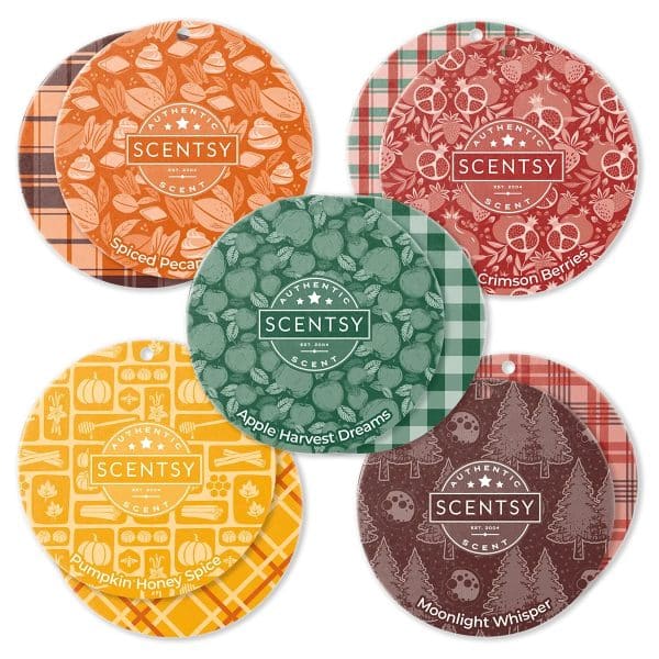 Autumn Scentsy Scent Circle 5-pack