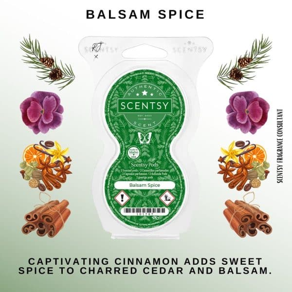 Balsam Spice Scentsy Fragrance Pods