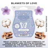 Blankets Of Love Scentsy Wax Bar