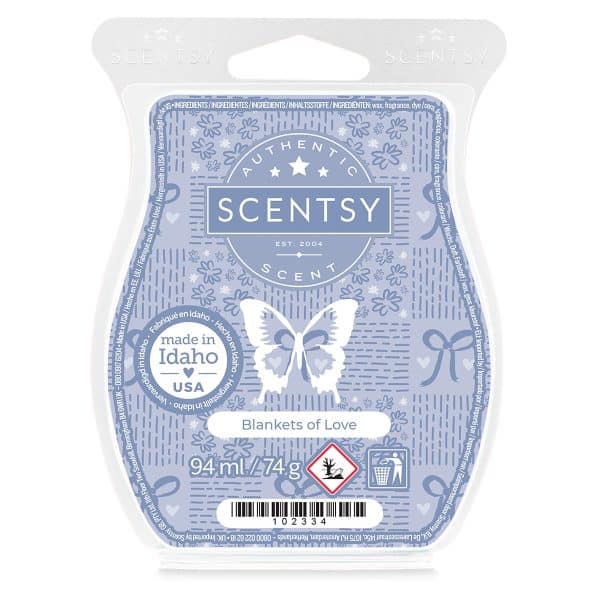 Blankets of Love Scentsy Wax Bar Melt