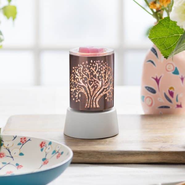 Deep Roots Scentsy Mini Warmer With Tabletop Base