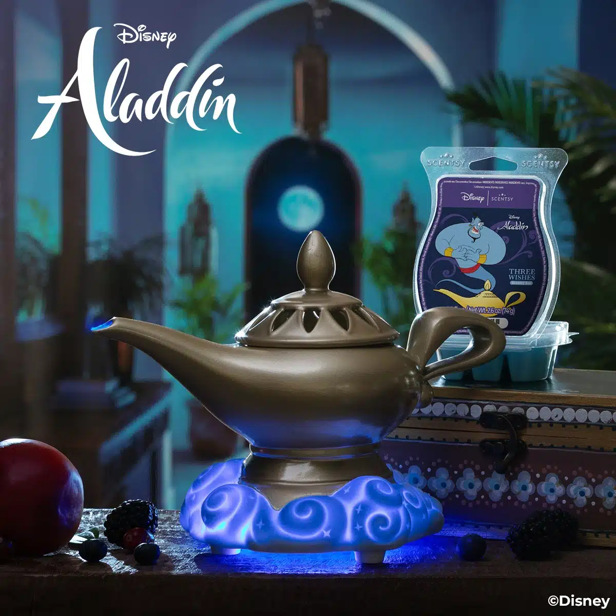 Disney Aladdin Magic Lamp – Scentsy Warmer - The Candle Boutique 