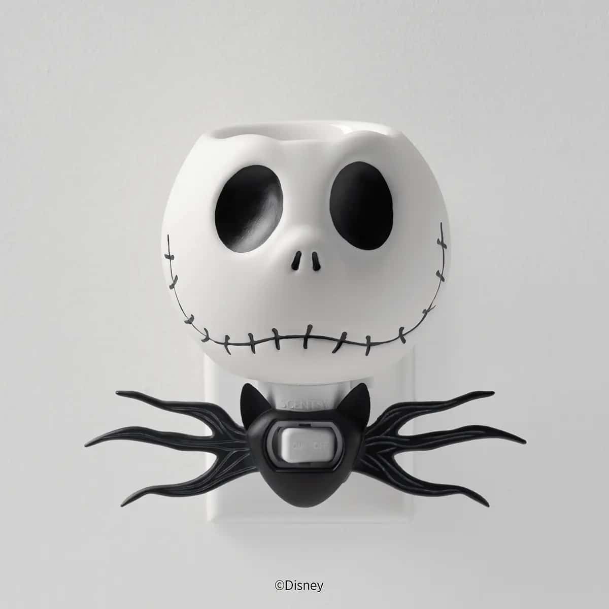 Disney Jack Skellington – Scentsy Plugin Mini Warmer Switched Off Disney Jack Skellington – Scentsy Plugin Mini Warmer Switched Off