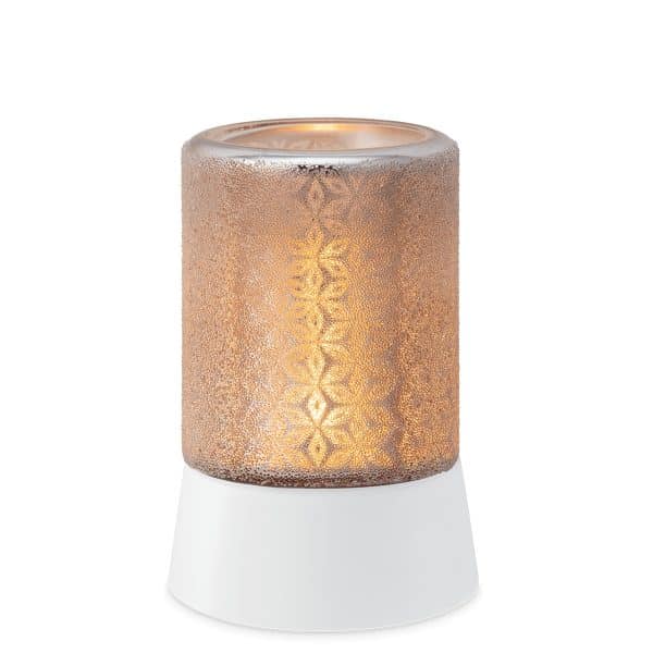 Fancy Filigree Scentsy Mini Warmer With Tabletop Base