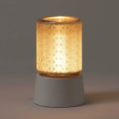 Fancy Filigree Scentsy Mini Warmer With Tabletop Base Dark Setting