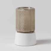 Fancy Filigree Scentsy Mini Warmer With Tabletop Base Switched Off