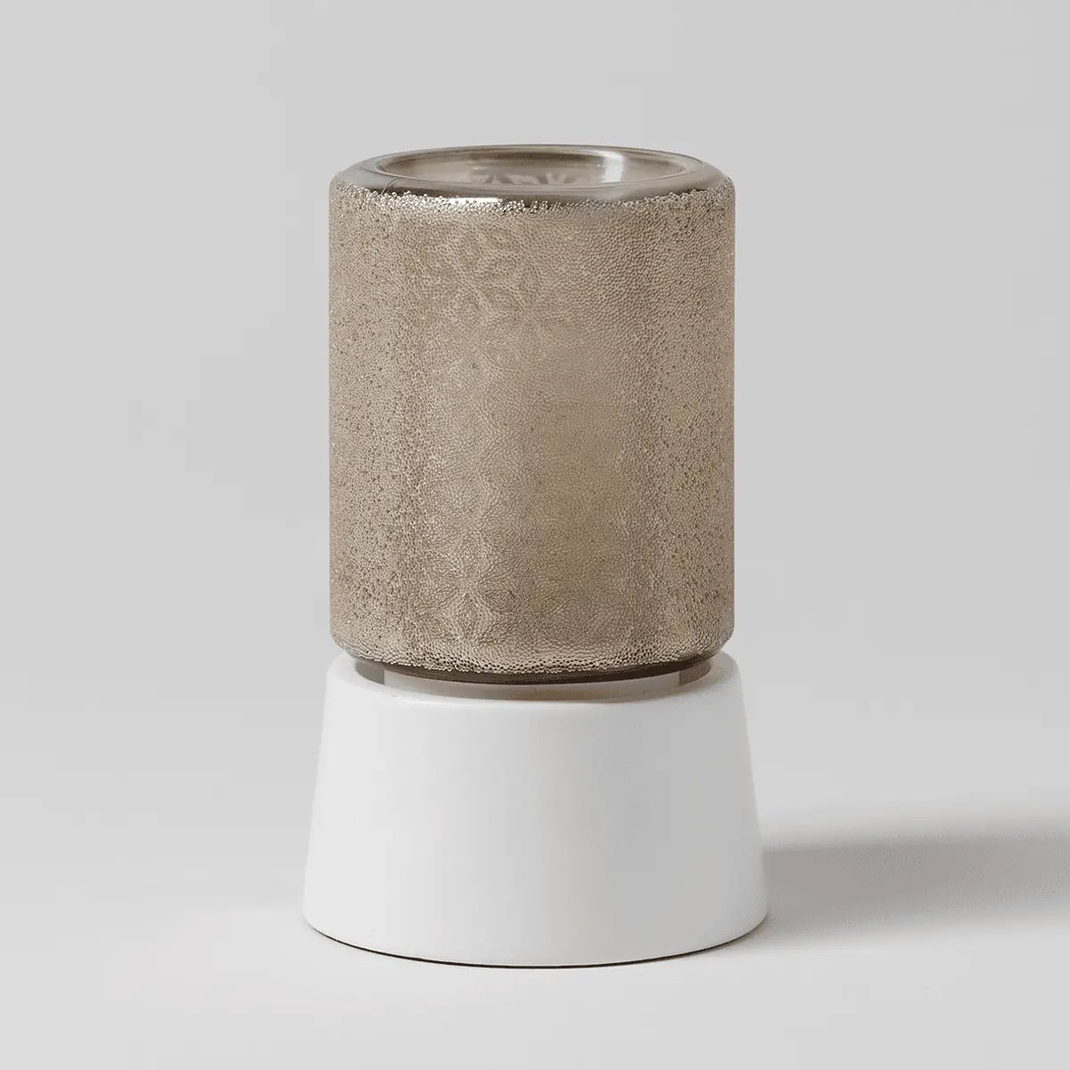 Fancy Filigree Scentsy Mini Warmer With Tabletop Base Switched Off Fancy Filigree Scentsy Mini Warmer With Tabletop Base Switched Off