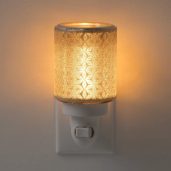 Fancy Filigree Scentsy Plugin Mini Warmer Dark Setting