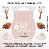 Frosted Marshmallow Scentsy Wax Bar