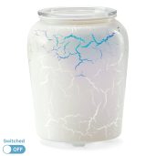 Iridescent Rainbow Scentsy Warmer Switched Off