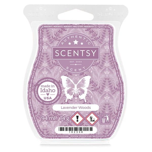 Lavender Woods Scentsy Wax Bar Melt
