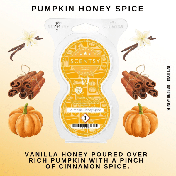 Pumpkin Honey Spice Scentsy Fragrance Pods