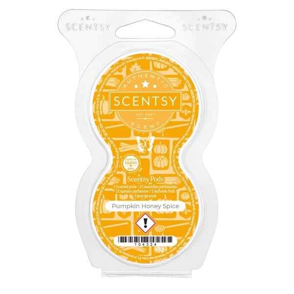 Pumpkin Honey Spice Scentsy Pod Twin Pack