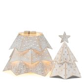 Rustic Twinkle Scentsy Warmer Lid Off