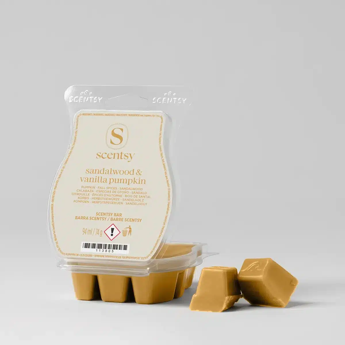 Sandalwood & Vanilla Pumpkin Scentsy Bar Sandalwood & Vanilla Pumpkin Scentsy Bar