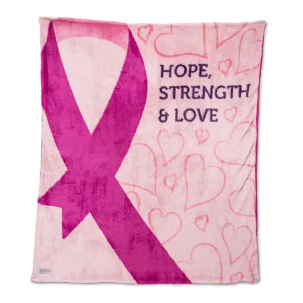 Scentsy Cozy Pink Ribbon Blanket
