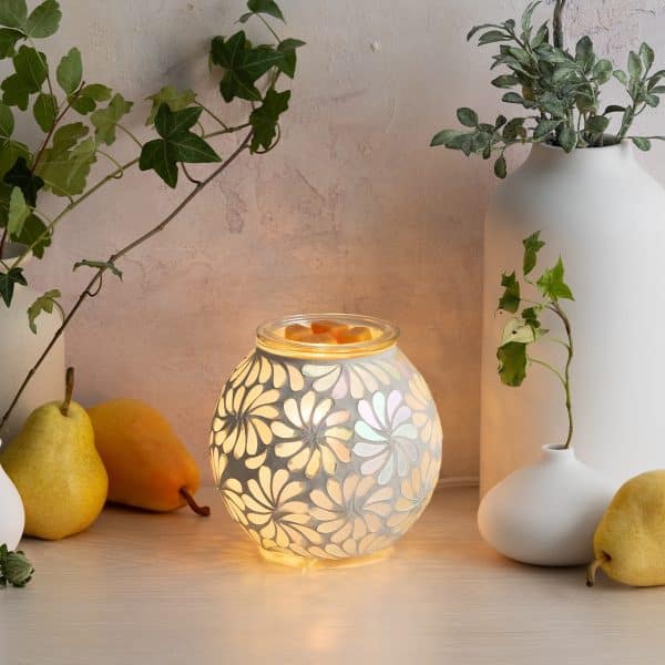 Sky Blossom Scentsy Warmer Styled 1